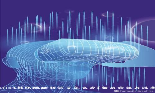 TPWallet转账地址错误了怎么办？解决方法与注意事项