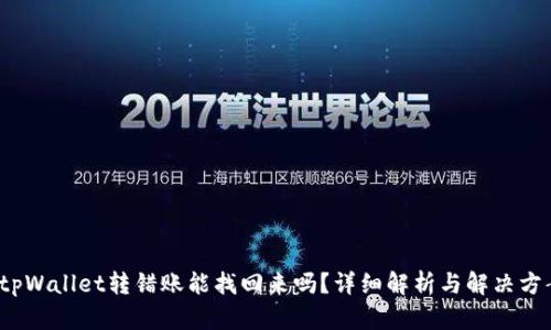  tpWallet转错账能找回来吗？详细解析与解决方案