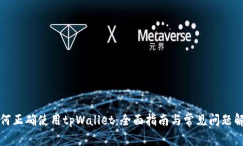 如何正确使用tpWallet：全面指南与常见问题解答