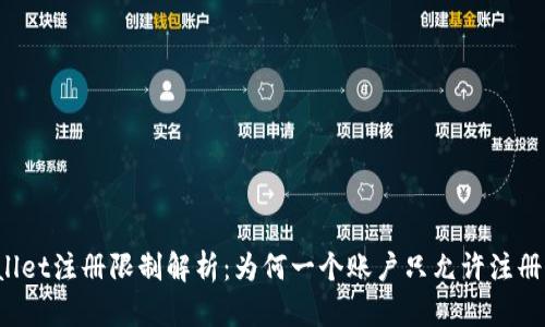 TPWallet注册限制解析：为何一个账户只允许注册一次？