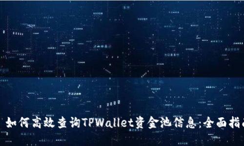 : 如何高效查询TPWallet资金池信息：全面指南